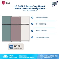 LG 360L / 493L Doors Smart Inverter Refrigerator GN-B332PBGB / GN-B332PMGB / GN-B332PPGB Peti Sejuk