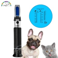 Urine Specific Gravity Refractometer Animal Urine Hydrometer Dog Cat Protein Urea Hemoglobin Tester 
