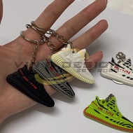 🔥 Ready Stock 2D Addidas Yeezy Boost Coconut 350 Sneakers Keychain with Premium Quality Rubber by VIN C