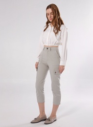 Seira - Faye Pants กางเกงขายาว 6 ส่วน เอวสูง