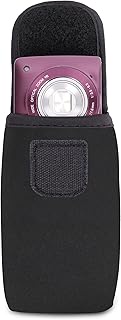 USA Gear Compact Camera Case - Camera Holster with Carabiner, Belt Loop, and Scratch-Resistant Inter