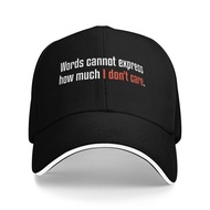 Words Can'T Express Lucky Charms Sarcastic Personality Newest Baseball Cap