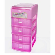 Maxonic 5 Tier Mini Plastic Drawer / 5 Layer Plastic Drawer