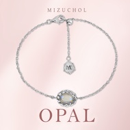 Mizuchol สร้อยข้อมือพลอย Opal TIARA OF HOPE BRACELET