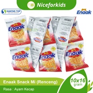 Mie Enaak Renceng Isi 10 Sachet / Camilan Mie Langsung Makan / Snack Mie Gemez Enaak