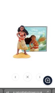 現貨 Tonies Disney Princess Moana 迪士尼 海洋奇緣 公主 tonie toniebox 音樂小盒子