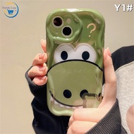 Trendycase Casing hp  iPhone 15 Pro Max iPhone 14 Plus 14 Pro Max iPhone 11 12 13 Pro Max XR IP X XS Max iPhone 6s 7 iPhone 8 6 Plus SE 2020 Lotso Strawberry Bear and Cute Dinosaur 3D Soft Wave Edge Glossy Back Silicone Kesing Case Covers