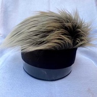 Wig Hat Men's Wig Hat Synthetic Men's Hair
