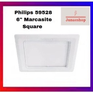 PHILIPS 6" 14W 59528 MARCASITE DOWNLIGHT (SQUARE)