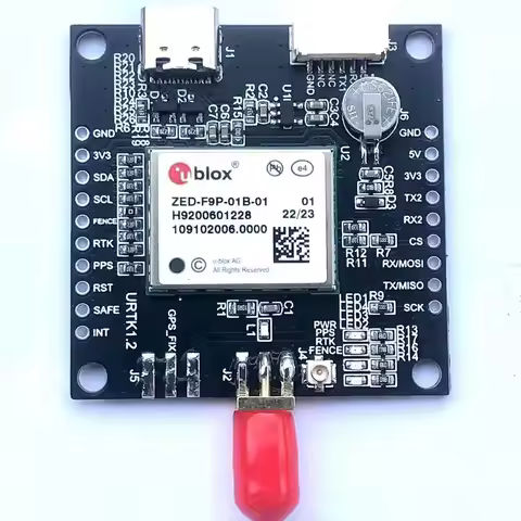 1PCS ZED-F9P-01B-01 RTK differential centimeter-level positioning module GPS navigation module new s