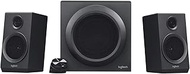 Logitech Z333 2.1 Speaker System with Subwoofer, Rich Bass, 80 Watt Peak Power, 3.5 mm & RCA Inputs,