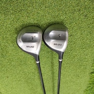 Fairway Wood 3 Loft 15 & 5 Loft 19 Golden Bear Low Profile MV20 Golf Stick Fairway Wood 3 and 5 Flex