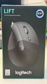 Logitech Lift Vertical Ergonomic Mouse - Windows macOS 滑鼠