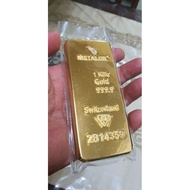1000g Gold Style Collectible Bar Premium Display Edition & gift