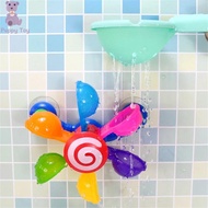 TESDFD Plastic Special Toddler Children For Kids Shower Sprinkler Toy Spray Play Set Baby Bath Toys Waterwheel Water Spray