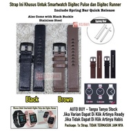 New Tali Jam Tangan Strap Digitec Pulse / Runner - Modern Leather