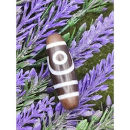 💥Ready Stock💥 39.6x13.3mm 水草玛瑙 两眼天珠 二眼天珠 Moss Agate 2 Eyed Dzi Two Eyes Dzi Manik Bracelet Gelang Ta