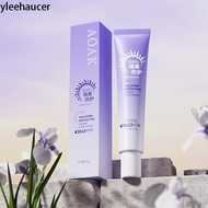 YLEEHAUCER Isolation Protection Cream, Invisible Pore Moisturizing Sun Protection Cream, Natural Bri