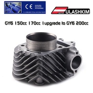 61mm GY7 200CC CYLINDER GY6 150cc 170cc 1upgrade to GY6 200cc Cylinder Kit Cylinder assy for 4-strok