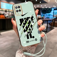 Casing Hp Untuk OPPO A54 4G A55 4G A54 5G A74 5G Case Casing HP pola Hook dan bekas kaki Kesing Cesi