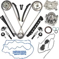 5.4L Timing Chain Kit with Water Pump Oil Pump Cam Phaser Tensioner Compatible with Ford F-150 2004-