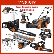 WORX Cordless Gardening Super Combo WG779E / WG322E / WG630E / WG050 / WG385E / WX066 / WX858.9 / WX