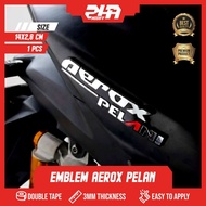 AEROX EMBLEM SLOW RAISED NOT A YAMAHA AEROX STICKER RACING MOTORCYCLE STICKER AEROX NEW LOGO AEROX 1
