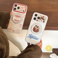 Casing For iPhone 17 Pro Max 16 15  TPU Grid Phone Case Cover 手机壳 Aesthetic Korean Cute