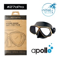 #270Pro Pure Anti Fog Film - Apollo Bio Metal Scuba Diving Freediving Mask
