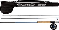 FEATHERLT PRO 6'6'' 3PC 3WT FLY ROD COMBO WITH REEL AND CASE
