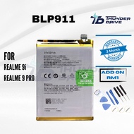 Thunder Drive Battery Compatible For Relme 9i BLP911