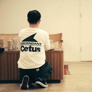DESCENDANT Cetus T-Shirt 25ss日系潮流復古休閒字母印花短袖T恤
