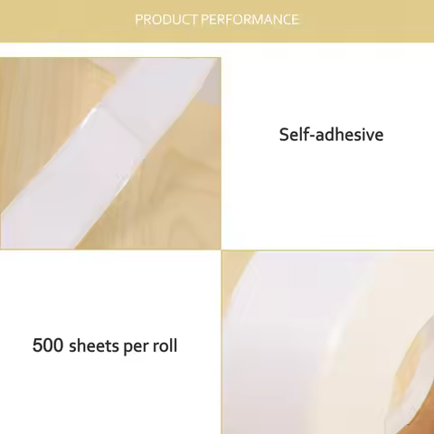 B62B-Removable Freezer Labels 1 X 3 Inch Food Storage Stickers Refrigerator Freezer Paper Labels (Bl