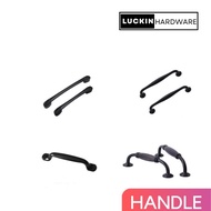 European Style Modern Drawer Cabinet  Door Furniture Handle (Black)