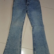 Jeans Wanita Casual Flare Jeans