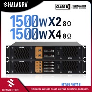 SHALANRA MTA6/8 Audio Power Amplifier 1200/1500W 8 Ohm High Power 2/4 Channel Amplifier Digital Prof