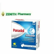 Panadol 20's Soluble Exp: 03/2026 Lemon Flavour
