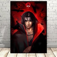 Perilla-Uzumaki Naruto Classic Anime Character Jiraiya โปสเตอร์พิมพ์ภาพจิตรกรรมฝาผนังผ้าใบสำหรับบ้าน