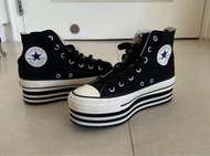 CONVERSE All-Star Chunkyline  黑色厚底鞋