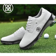 G/FORE Golf Shoes Men New Style Waterproof White Light Sole New Style Fixed Spikes Sports Casual Men