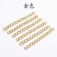Diy Bracelet Hanging Chain Tail Chain 14k Gold 18k Gold Extended Chain Adjustment Chain o-Chain Chai