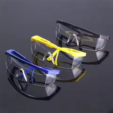 Work Safety Goggles Anti-Splash Eye Protection Dustproof Optical Lens Frame Welding Work Glasses Cyc