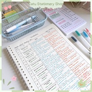 (B5) English VOCABULARY learning handbook MY VOCABULARY NOTEBOOK scientific layout EV4