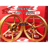 SPORT RIM SP 522 GOLD RACING BOY FOR RSX / RS150i / RS150 RS 150 1.85 / 2.50 - 17 RCB 100% ORIGINAL 
