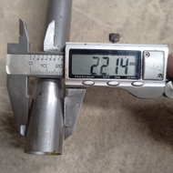 GANTUNGAN 3/ Stainless Steel Pipe 4 Inch OD 22 mm Thickness 1 mm Length 3 Meters - Curtain Pipe Clot