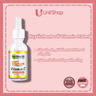Serum Trắng Da Garnier 377 Pure Vitamin C 30ml - Kết hợp 377 và Vitamin C giúp làm trắng da giảm mel