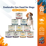 Zealandia Can Food for Dogs 185g Flavor Of Beef Lamb Chicken Hoki Fish Salmon Brushtail Goat Duck Venison Wallaby