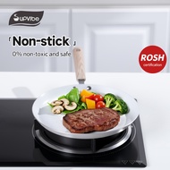 SUPVIBE Pizza pan non stick chapati Flat Pan Crepe Pancake Cookware Frypan Suitable All Stoves Non S