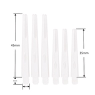 GOODARTS-Dart Accessories|Dart Accessories Crystal Transparent Frosted Rod PC Plastic Dart Rod