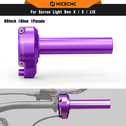 NICECNC For Surron Light Bee X Light Bee S Light Bee L1E Throttle Housing and Tube For Segway X160 X